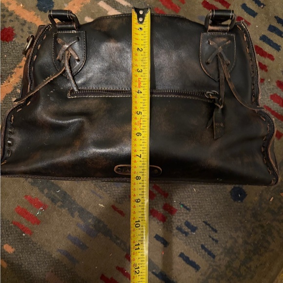 Bed Stu Black Rockababy Leather Tote - Picture 11 of 16